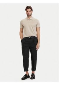 BOSS Polo H-Paras 50537955 Beżowy jasny Regular Fit. Typ kołnierza: polo. Kolor: beżowy. Materiał: bawełna #3