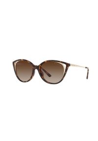 MICHAEL Michael Kors Okulary przeciwsłoneczne damskie kolor brązowy. Kolor: brązowy #5