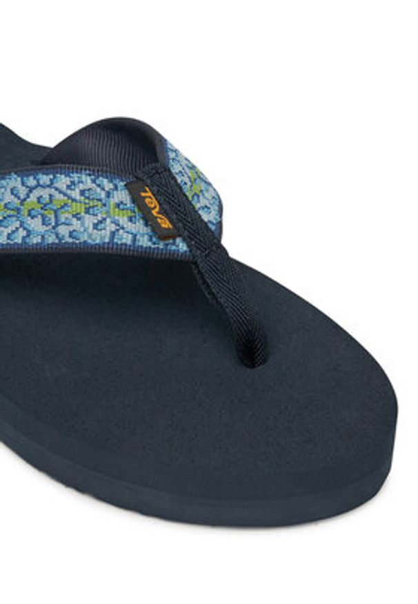 Teva Japonki Mush II 4198 Niebieski. Kolor: niebieski. Materiał: materiał