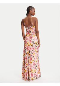 STAUD Sukienka letnia Cubism R25S2272BR Kolorowy Regular Fit. Materiał: wiskoza. Wzór: kolorowy. Sezon: lato
