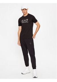 EA7 Emporio Armani T-Shirt 6RPT37 PJ3BZ 1200 Czarny Regular Fit. Kolor: czarny. Materiał: bawełna #4