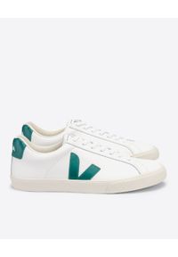 Veja - VEJA - Białe sneakersy ze skóry Esplar. Zapięcie: sznurówki. Kolor: biały. Materiał: guma, materiał. Szerokość cholewki: normalna #4