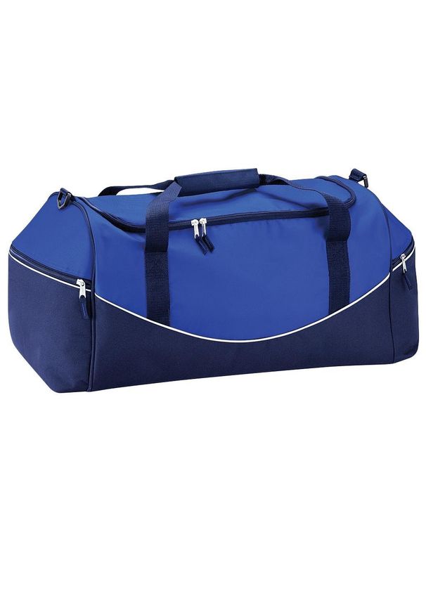 QUADRA - Torba Sportowa Teamwear Holdall (55 Litrów). Kolor: biały, niebieski, wielokolorowy