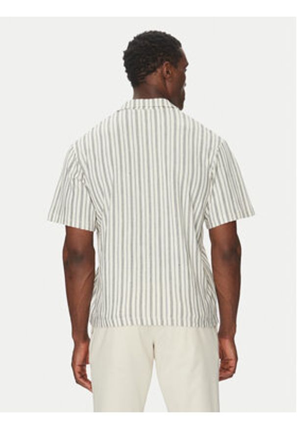 Jack & Jones - Jack&Jones Koszula Bluleo 12275085 Beżowy Relaxed Fit. Kolor: beżowy. Materiał: bawełna