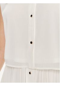 Vila Bluzka Yasmin 14102200 Biały Regular Fit. Kolor: biały. Materiał: syntetyk #5