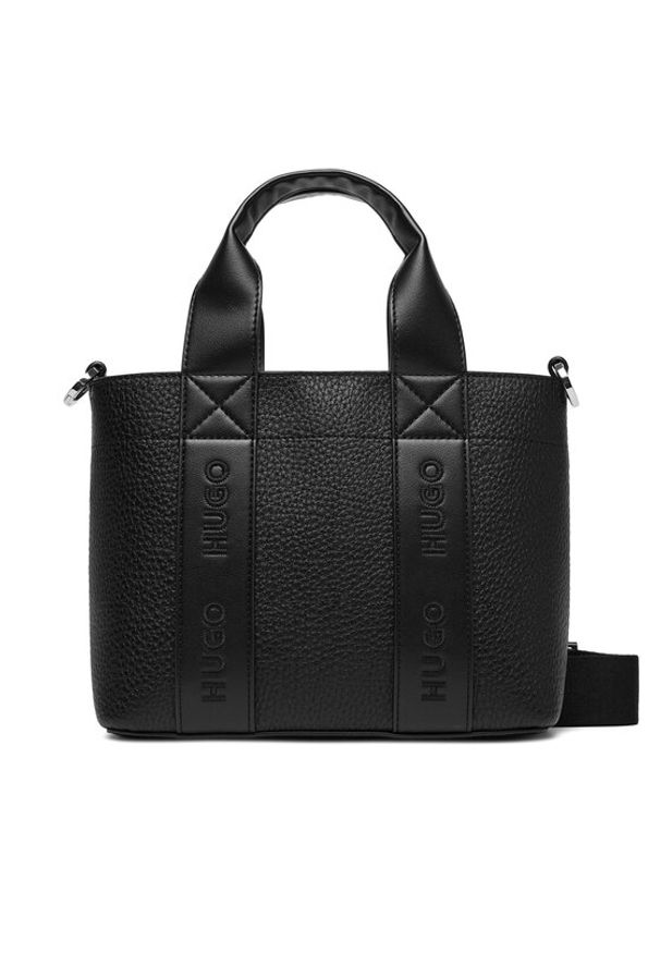 Hugo - HUGO Torebka Becky Gr 50558427 Czarny. Kolor: czarny. Materiał: skórzane