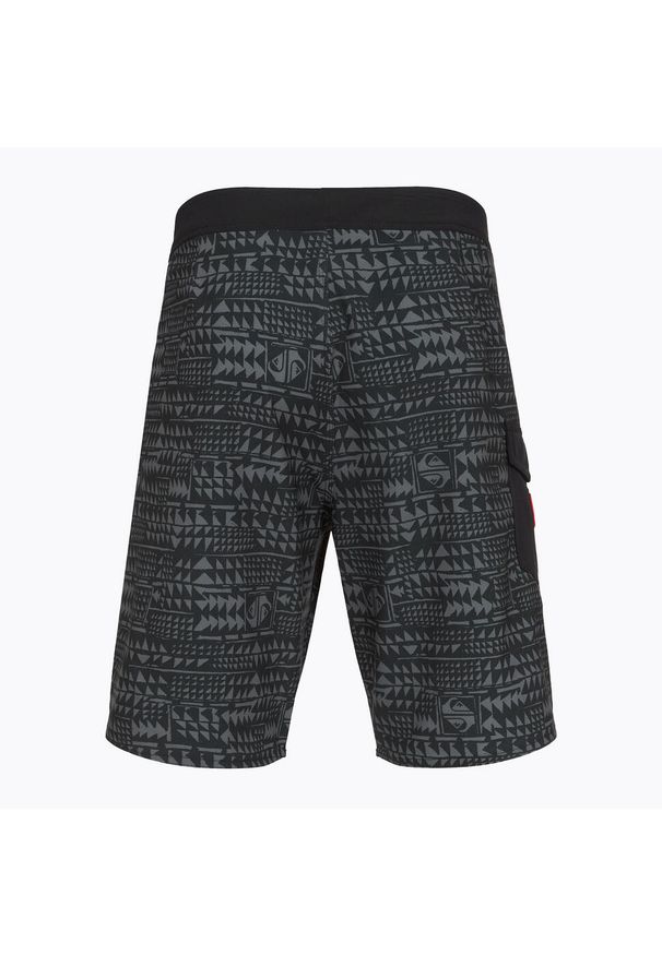 Szorty kąpielowe męskie Quiksilver Surfsilk Hawaii 21". Kolor: czarny