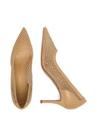 Eva Minge Szpilki EO-LOREL-V2019-1-2 Beżowy. Kolor: beżowy. Materiał: materiał. Obcas: na szpilce #4