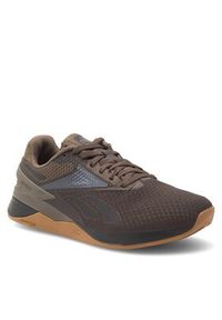 Reebok Sneakersy 100033785-W Brązowy. Kolor: brązowy. Materiał: mesh, materiał #5