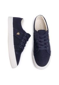 Lauren Ralph Lauren Tenisówki Janson II 802804598002 Granatowy. Kolor: niebieski. Materiał: materiał #7