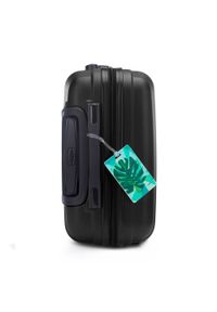Wittchen - Mała walizka z zawieszką. Kolor: czarny. Materiał: guma #4