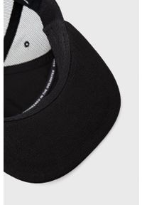 Salewa czapka Pure Salamander kolor czarny z aplikacją. Kolor: czarny. Wzór: aplikacja