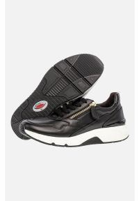 Gabor - Sneakersy Rollingsoft sensitive. Zapięcie: sznurówki. Kolor: czarny. Materiał: skóra, guma, tkanina. Szerokość cholewki: normalna. Sport: turystyka piesza #3