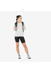 quechua - Koszulka turystyczna damska z długim rękawem Quechua MH500. Kolor: beżowy. Materiał: poliester, materiał. Długość rękawa: długi rękaw. Długość: długie. Sport: turystyka piesza #2