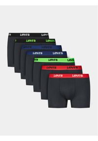 Levi's® Komplet 7 par bokserek 701225625 Czarny. Kolor: czarny. Materiał: bawełna