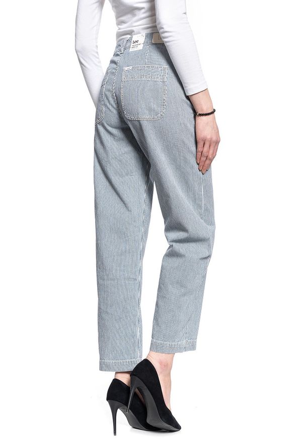 Lee - LEE WIDE LEG DAMSKIE SPODNIE JEANSOWE L30YIWLX 112106890