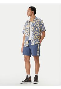 Quiksilver Szorty materiałowe Schank EQYWS03895 Niebieski Regular Fit. Kolor: niebieski. Materiał: bawełna #4