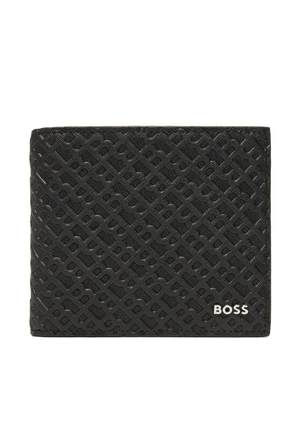 BOSS Duży Portfel Męski Zair Ml 50548816 Czarny. Kolor: czarny. Materiał: skóra