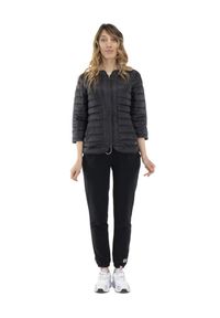 LEONE 1947 APPAREL - Podstawowa kurtka damska. Kolor: czarny. Materiał: tkanina. Sport: turystyka piesza