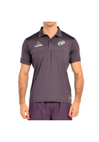 Polo Bullpadel Bramo. Typ kołnierza: polo. Kolor: czarny #1