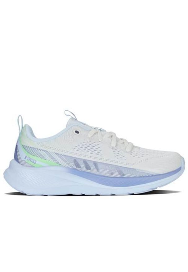 Buty do biegania damskie K-Swiss Helio Trainer. Kolor: biały. Materiał: materiał, syntetyk. Szerokość cholewki: normalna