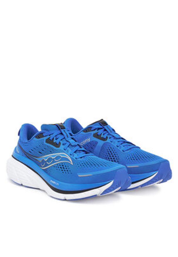 Saucony Buty do biegania Guide 18 S20998 Niebieski. Kolor: niebieski. Materiał: materiał