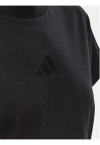 Adidas - adidas T-Shirt ALL SZN JJ1235 Czarny Regular Fit. Kolor: czarny. Materiał: bawełna #4
