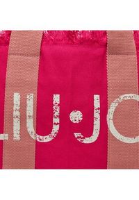 Liu Jo Torebka Shopping Logo Stamp VA4203 T0300 Różowy. Kolor: różowy #2