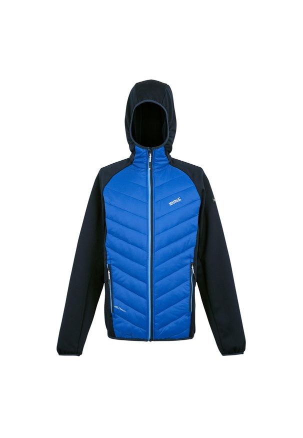 Regatta - Męska Kurtka Hybrydowa Andreson VIII. Kolor: niebieski. Materiał: puch. Sport: turystyka piesza