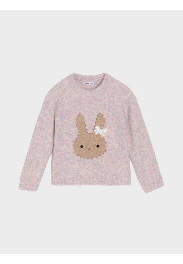 Sinsay - Sweter z długim rękawem - wielobarwny. Długość rękawa: długi rękaw. Długość: długie