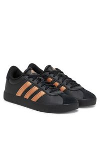 Adidas - adidas Sneakersy Vl Court 3.0 K JQ1596 Czarny. Kolor: czarny. Materiał: zamsz, skóra #7