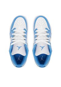 Nike Sneakersy Air Jordan 1 Low Se (GS) FZ3929 114 Biały. Kolor: biały. Materiał: skóra. Model: Nike Air Jordan #2