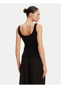 Guess Top W5GR16 Z3E22 Czarny Regular Fit. Kolor: czarny. Materiał: wiskoza #3