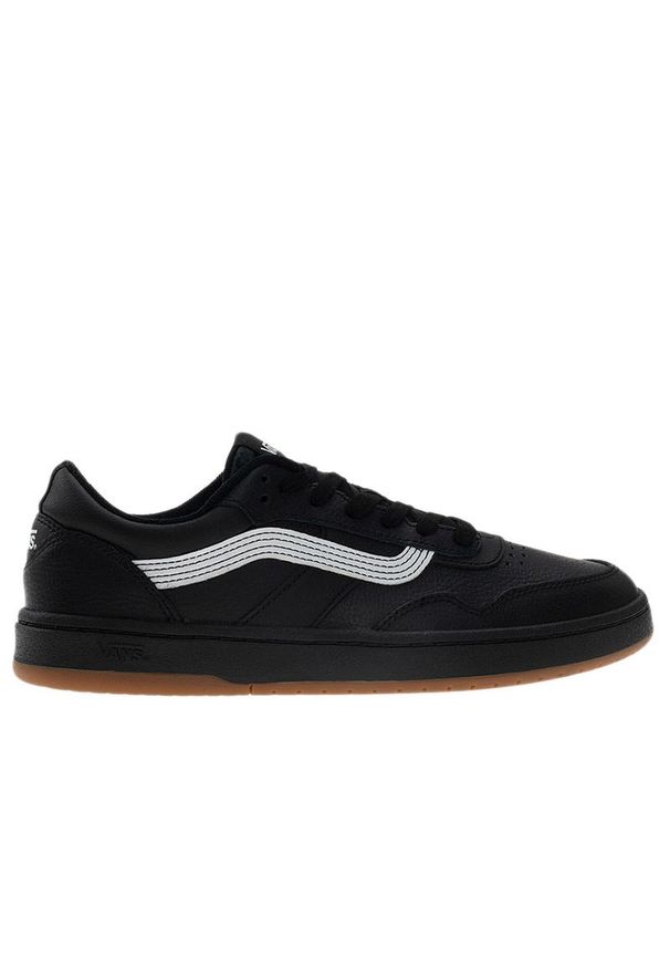 Buty męskie Vans Cruze 3.0 Stitch Sidestripe VN000D6SBM81 - czarne. Okazja: na co dzień. Zapięcie: sznurówki. Kolor: czarny. Materiał: guma, syntetyk, skóra, materiał. Szerokość cholewki: normalna