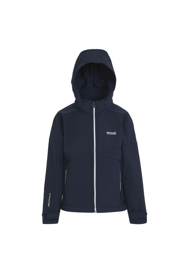 Regatta - Kurtka Dziecięca Acidity VII Soft Shell. Kolor: niebieski