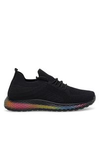 Jenny - JENNY Sneakersy WFA0610-4 Czarny. Kolor: czarny. Materiał: materiał