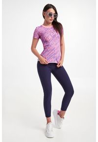 Versace Jeans Couture - T-shirt VERSACE JEANS COUTURE. Materiał: bawełna. Długość rękawa: krótki rękaw. Długość: krótkie. Wzór: nadruk #5