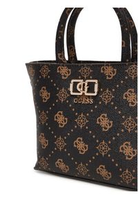 Guess Torebka Emelie Logo Mini HWGP99 28750 Brązowy. Kolor: brązowy. Materiał: skórzane #5