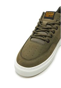 G-Star RAW - G-Star Raw Sneakersy Rovic Cup Low M D26629 Khaki. Kolor: brązowy. Materiał: nubuk, skóra #4