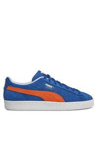 Puma Sneakersy Suede Teams II Blazing Blue 386595 01 Granatowy. Kolor: niebieski. Materiał: skóra. Model: Puma Suede