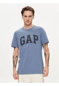 GAP - Gap T-Shirt 856659-02 Niebieski Regular Fit. Kolor: niebieski. Materiał: bawełna