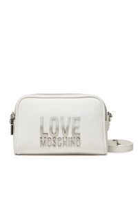 Love Moschino - LOVE MOSCHINO Torebka JC4255PP0MKD0100 Biały. Kolor: biały. Materiał: skórzane