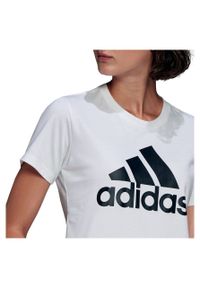 Adidas - Koszulka damska adidas Loungewear Essentials Logo Tee GL0649. Materiał: jeans, bawełna, dresówka #3