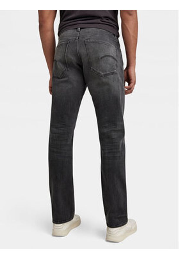 G-Star RAW - G-Star Raw Jeansy Mosa D23692-B479 Czarny Straight Fit. Kolor: czarny