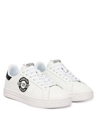 Versace Jeans Couture Sneakersy 80YA3SK1 Biały. Kolor: biały. Materiał: skóra #4