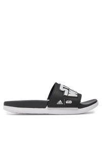 Adidas - adidas Klapki Star Wars adilette Comfort Slides Kids ID5237 Czarny. Kolor: czarny. Wzór: motyw z bajki