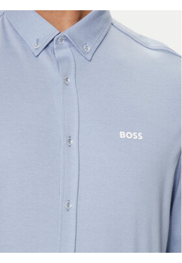 BOSS - Boss Koszula B_Motion 50523317 Niebieski Regular Fit. Kolor: niebieski. Materiał: bawełna