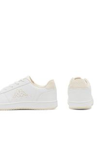 Kappa Sneakersy Logo Malone Kid 371K1IW-A0F Biały. Kolor: biały. Materiał: skóra #4