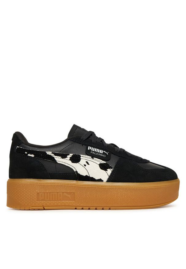 Puma Sneakersy Palermo Elevata Wild Instinct Wns 403345 02 Czarny. Kolor: czarny. Materiał: skóra