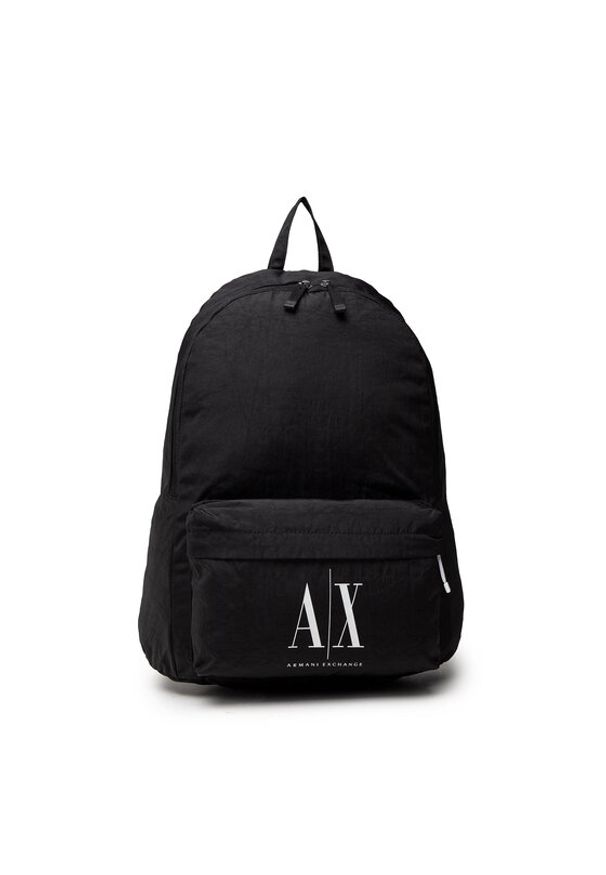 Plecak Armani Exchange. Kolor: czarny
